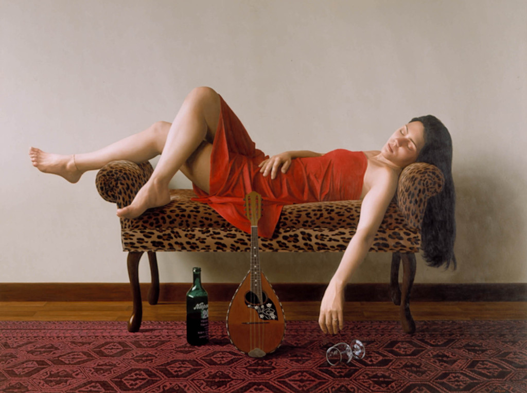 Figurative, Red Dress